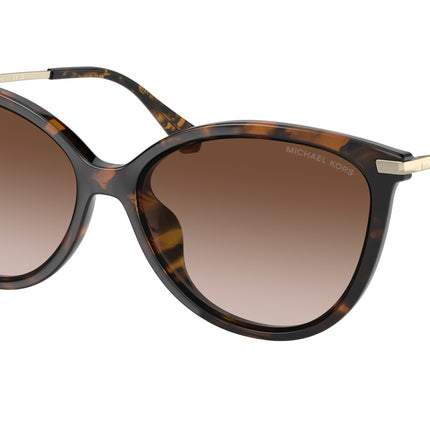 Michael Kors DUPONT MK2184U Cat Eye Sunglasses  300613-Dark Tortoise 58-140-15 - Color Map Tortoise