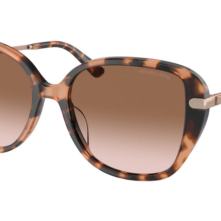 Michael Kors FLATIRON MK2185BU Square Sunglasses  344913-Pink Tortoise 54-140-17 - Color Map Tortoise