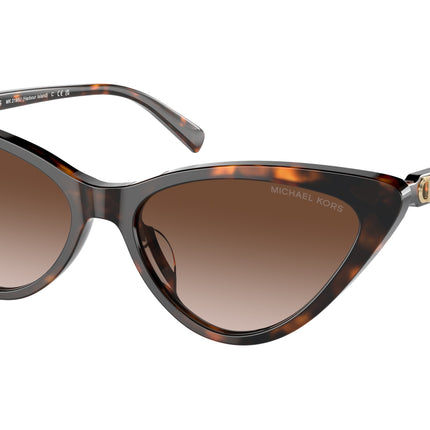 Michael Kors HARBOUR ISLAND MK2195U Cat Eye Sunglasses  300613-Dark Tortoise 56-140-16 - Color Map Tortoise