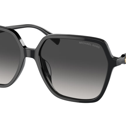 Michael Kors JASPER MK2196U Square Sunglasses  30058G-Black 58-140-16 - Color Map Black