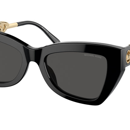 Michael Kors MONTECITO MK2205 Cat Eye Sunglasses  300587-Black 52-140-19 - Color Map Black