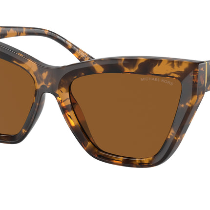 Michael Kors DUBAI MK2211U Cat Eye Sunglasses  300673-Dark Tortoise 57-140-17 - Color Map Tortoise