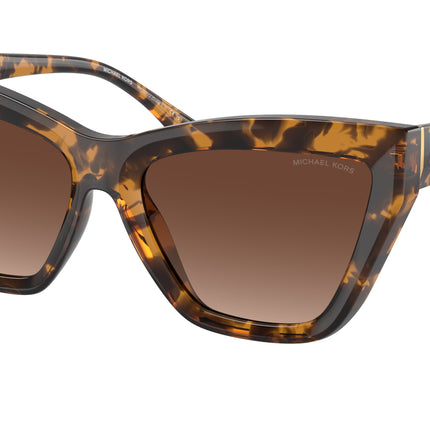 Michael Kors DUBAI MK2211U Cat Eye Sunglasses  3006T5-Dark Tortoise 57-140-17 - Color Map Tortoise