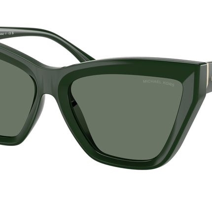 Michael Kors DUBAI MK2211U Cat Eye Sunglasses  40063H-Bosco 57-140-17 - Color Map Green