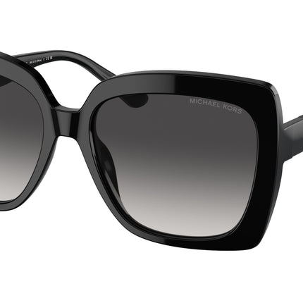 Michael Kors NICE MK2213 Square Sunglasses  30058G-Black 57-140-17 - Color Map Black