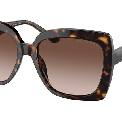 Michael Kors NICE MK2213 Square Sunglasses  300613-Dark Tortoise 57-140-17 - Color Map Tortoise