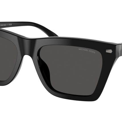 Michael Kors PEBBLE BEACH MK2225U Square Sunglasses  300587-Black 56-145-18 - Color Map Black