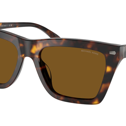 Michael Kors PEBBLE BEACH MK2225U Square Sunglasses  300683-Dark Tortoise 56-145-18 - Color Map Tortoise
