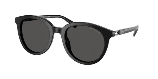 Michael Kors BIG BEND MK2227 Round Sunglasses  300587-Black 53-145-21 - Color Map Black