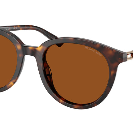 Michael Kors BIG BEND MK2227 Round Sunglasses  300673-Dark Tortoise 53-145-21 - Color Map Tortoise