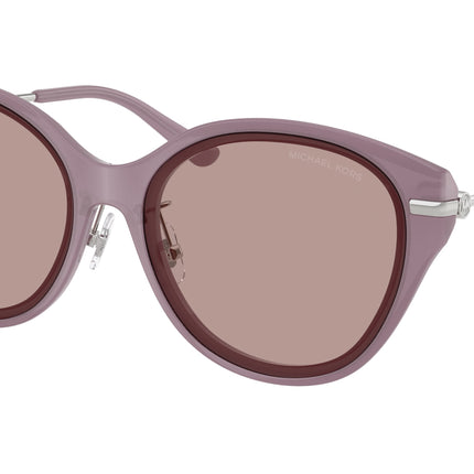Michael Kors TIANJIN MK2229D Cat Eye Sunglasses  40057N-Light Iris 59-145-16 - Color Map Violet