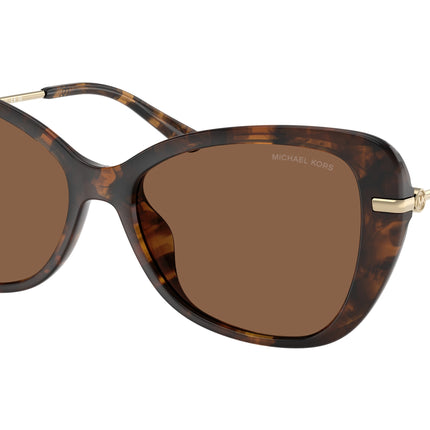 Michael Kors SAINT CROIX MK2230U Butterfly Sunglasses  30063G-Dark Tortoise 56-140-16 - Color Map Tortoise
