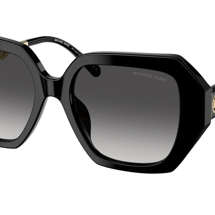 Michael Kors SOUTH BEACH MK2232U Square Sunglasses  30058G-Black 54-140-18 - Color Map Black