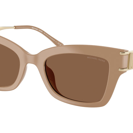 Michael Kors CANTABRIA MK2237U Butterfly Sunglasses  35553G-Camel 52-140-20 - Color Map Brown