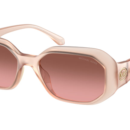 Michael Kors SIESTA KEY MK2240U Irregular Sunglasses  344911-Light Sand 54-140-17 - Color Map White