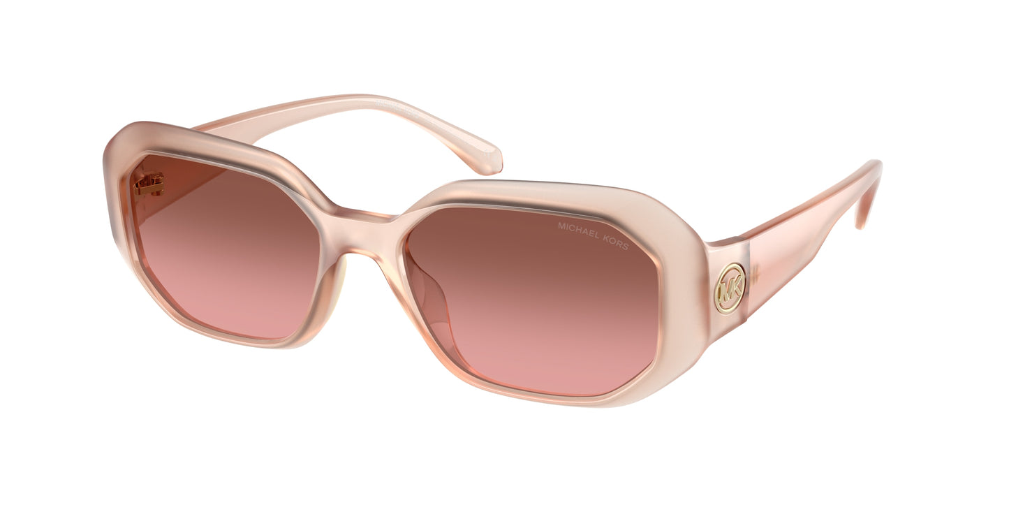 Michael Kors SIESTA KEY MK2240U Irregular Sunglasses  344911-Light Sand 54-140-17 - Color Map White