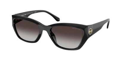 Michael Kors PEARL RIVER MK2242D Cat Eye Sunglasses  30058G-Black 56-140-19 - Color Map Black