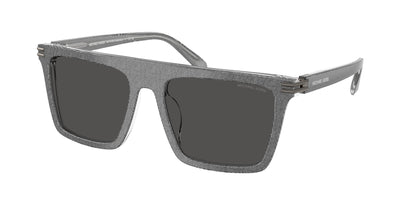 Michael Kors EDGEWATER MK2249U Square Sunglasses  400987-Grey Denim 55-145-18 - Color Map Grey