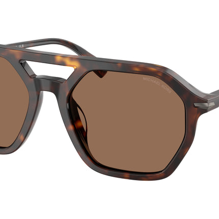 Michael Kors JACKSON HOLE MK2251U Pilot Sunglasses  300673-Dark Tortoise 57-145-19 - Color Map Tortoise