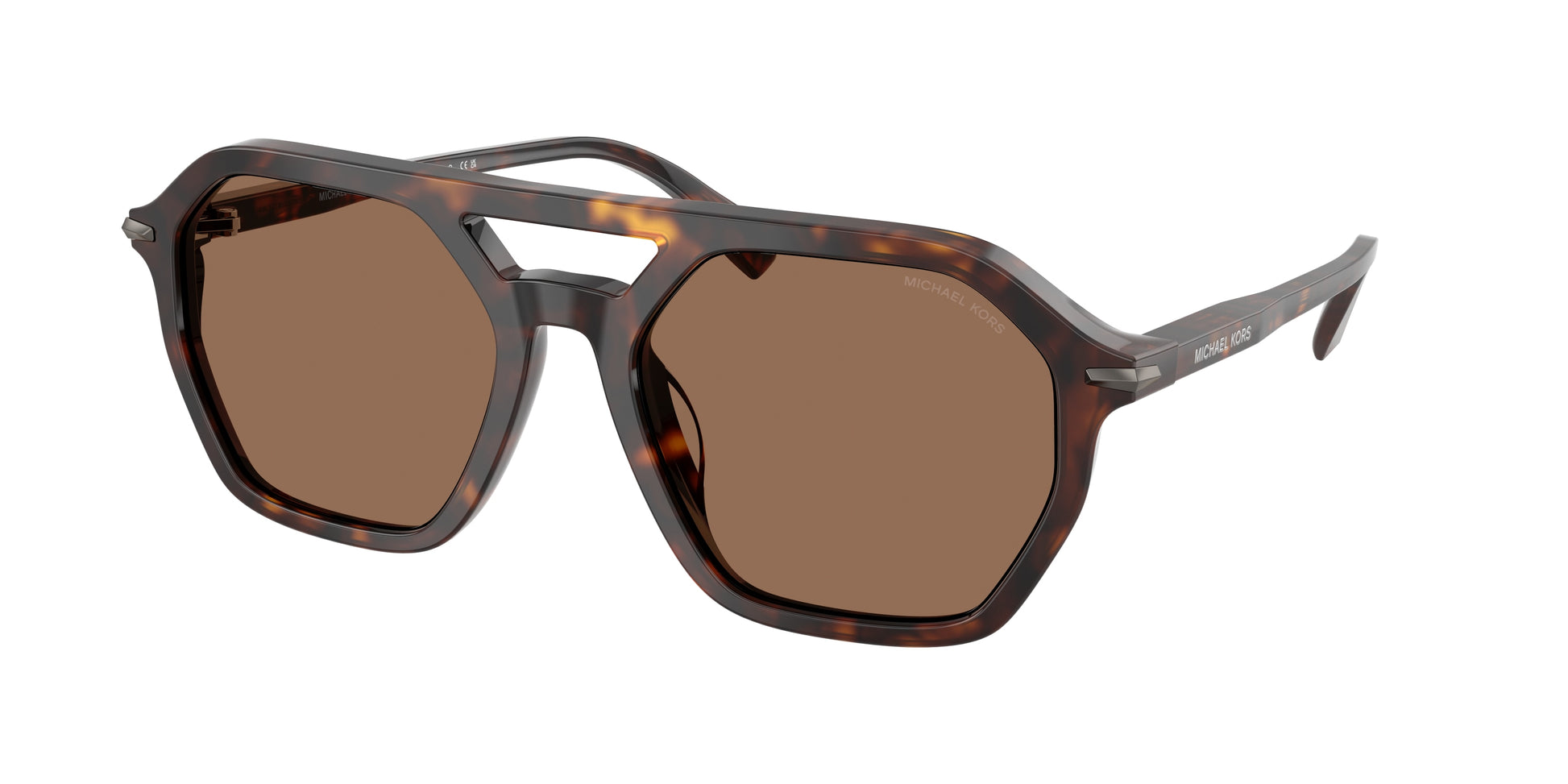 Michael Kors JACKSON HOLE MK2251U Pilot Sunglasses  300673-Dark Tortoise 57-145-19 - Color Map Tortoise