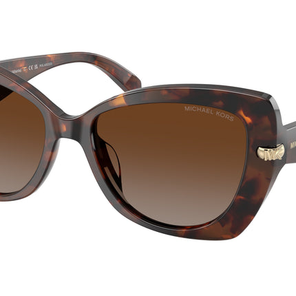 Michael Kors ATLANTA MK2258U Butterfly Sunglasses  4031T5-Luggage Tortoise 55-140-17 - Color Map Tortoise