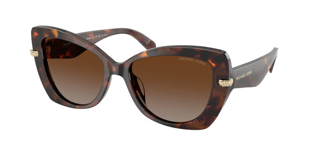 Michael Kors ATLANTA MK2258U Butterfly Sunglasses  4031T5-Luggage Tortoise 55-140-17 - Color Map Tortoise