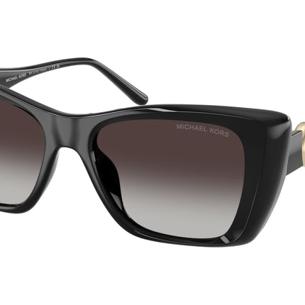 Michael Kors TOKYO MK2270U Square Sunglasses  30058G-Black 53-140-17 - Color Map Black