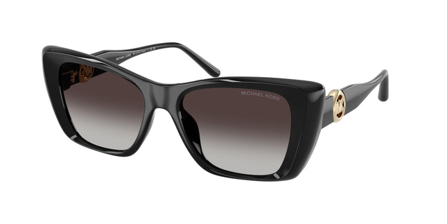 Michael Kors TOKYO MK2270U Square Sunglasses  30058G-Black 53-140-17 - Color Map Black
