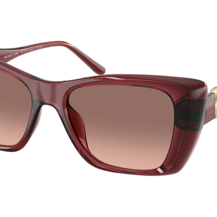 Michael Kors TOKYO MK2270U Square Sunglasses  317513-Rosewood 53-140-17 - Color Map Brown