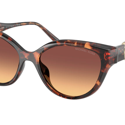 Michael Kors NAGOYA MK2271U Cat Eye Sunglasses  403178-Luggage Tortoise 53-140-17 - Color Map Tortoise