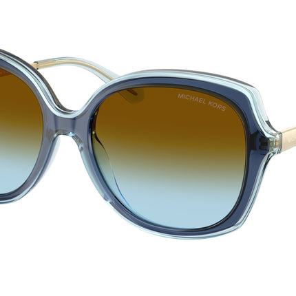 Michael Kors CANARY ISLANDS MK2273U Square Sunglasses  40315D-Navy 55-140-17 - Color Map Blue