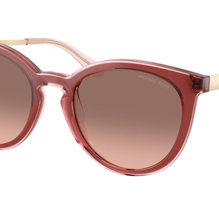 Michael Kors TARIFA MK2274U Round Sunglasses  391313-Rosewood 53-140-20 - Color Map Brown