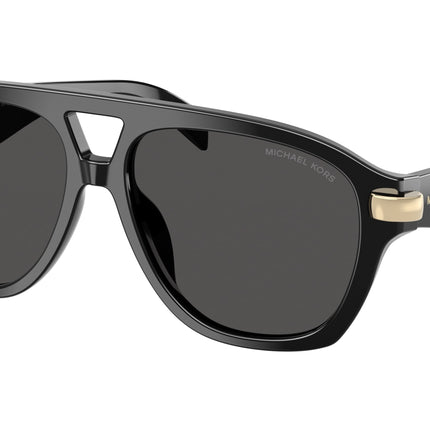 Michael Kors GRENADA MK2277U Pilot Sunglasses  300587-Black 56-140-15 - Color Map Black