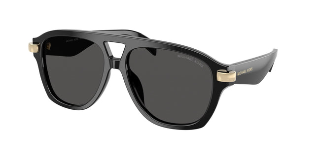 Michael Kors GRENADA MK2277U Pilot Sunglasses  300587-Black 56-140-15 - Color Map Black