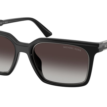 Michael Kors HONOLULU MK2282U Square Sunglasses  30058G-Black 55-145-18 - Color Map Black