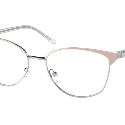 Michael Kors FERNIE MK3053 Cat Eye Eyeglasses  1153-Soft Pink/Silver 54-140-16 - Color Map Pink