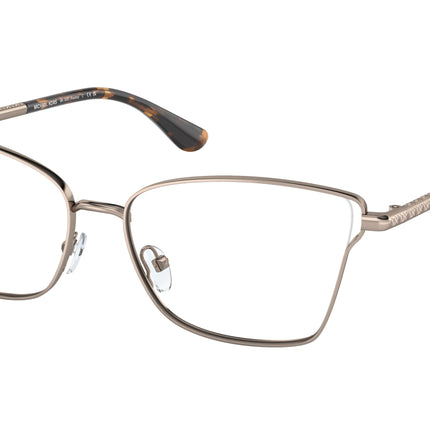 Michael Kors RADDA MK3063 Rectangle Eyeglasses  1213-Mink 55-140-15 - Color Map Brown