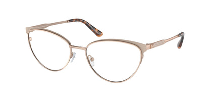 Michael Kors MARSAILLE MK3064B Cat Eye Eyeglasses  1108-Rose Gold/Pink 55-140-17 - Color Map Gold