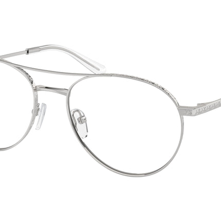 Michael Kors EDGARTOWN MK3069 Round Eyeglasses  1893-Silver 54-140-17 - Color Map Silver