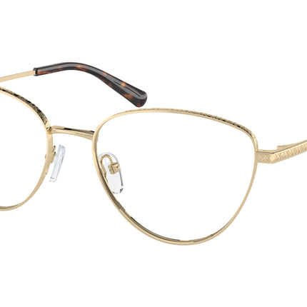 Michael Kors CRESTED BUTTE MK3070 Cat Eye Eyeglasses  1014-Light Gold 53-140-17 - Color Map Gold