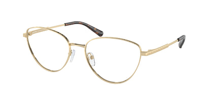 Michael Kors CRESTED BUTTE MK3070 Cat Eye Eyeglasses  1014-Light Gold 53-140-17 - Color Map Gold