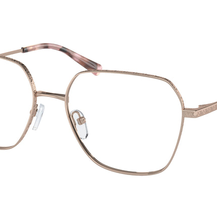 Michael Kors AVIGNON MK3071 Square Eyeglasses  1108-Rose Gold 56-140-17 - Color Map Gold