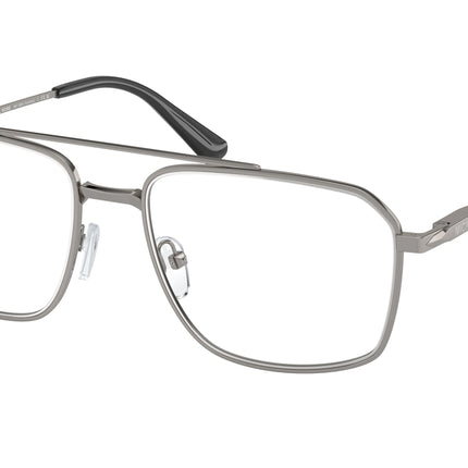 Michael Kors TORDRILLO MK3084 Square Eyeglasses  1002-Shiny Gunmetal 56-145-18 - Color Map Grey