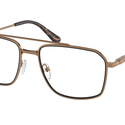 Michael Kors TORDRILLO MK3084 Square Eyeglasses  1899-Shiny Gold 56-145-18 - Color Map Gold