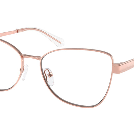 Michael Kors PARIS MK3085 Butterfly Eyeglasses  1108-Rose Gold 56-140-16 - Color Map Gold