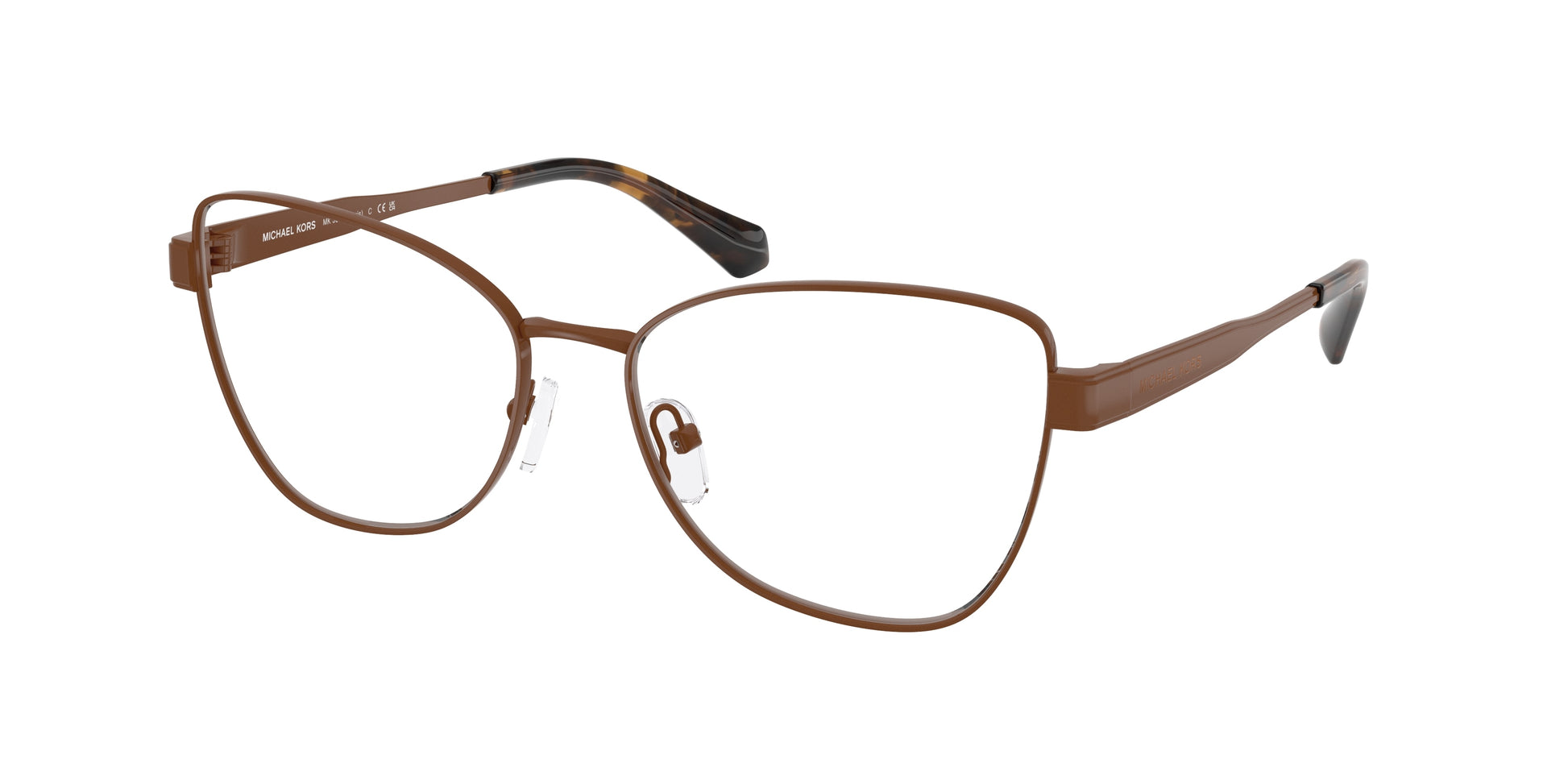 Michael Kors PARIS MK3085 Butterfly Eyeglasses  1902-Nutmeg 56-140-16 - Color Map Brown