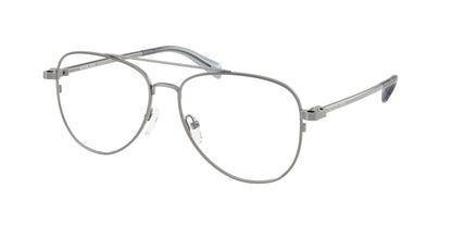 Michael Kors SãO PAULO MK3089 Pilot Eyeglasses  1002-Shiny Gunmetal 56-140-15 - Color Map Grey