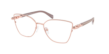 Michael Kors NIKKI BEACH MK3090 Butterfly Eyeglasses  1108-Rose Gold Shiny 55-140-16 - Color Map Pink