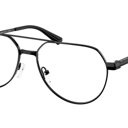 Michael Kors HIGHLAND PARK MK3092 Pilot Eyeglasses  1005-Black Shiny 57-145-16 - Color Map Black