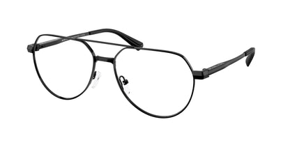 Michael Kors HIGHLAND PARK MK3092 Pilot Eyeglasses  1005-Black Shiny 57-145-16 - Color Map Black